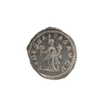 denarius, Geta (emperor; 189–212) — iconography: Liberalitas (personification); cornucopia