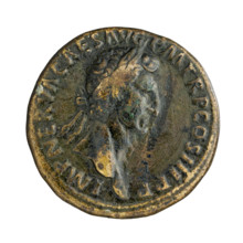 sestertius, Nerva (Roman Emperor ; 96-98), laurel wreaths, mules, carts; Nerva (Roman Emperor ;