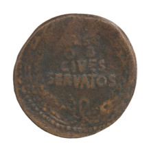 sestertius forgery, Claudius (10 BC–54; Roman emperor 41–54). Obv.: Head of Claudius with laurel