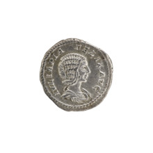 denarius, Caracalla (188–217; Roman emperor 198–217) issuer; Julia Domna (c.160–217; Roman empress
