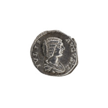 Denarius, Julia Domna (ca. 160–217; Roman empress 193–211), Septimius Severus (Roman emperor;