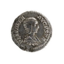 Denarius, Plautilla (ca. 185–212; Roman empress 202–205); issuer: Caracalla (188–217; Roman emperor