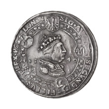 Sigismund the Old's crown thaler from 1540 (fals.), Sigismund I the Old (King of Poland;