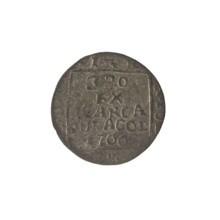 silver crown groschen - forgery; for the original: Stanislaw August Poniatowski (King of Poland,