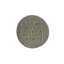 Silver Crown groschen, Sylm, Frederick William (fl. 1765–1767); Stanislaw August Poniatowski (King