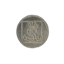 silver Crown groschen, Sylm, Frederick William (fl. 1765–1767), Stanislaw August Poniatowski (King