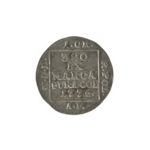 silver crown groschen, Stanislaw August Poniatowski (King of Poland; 1764–1795), Antoni Partenstein