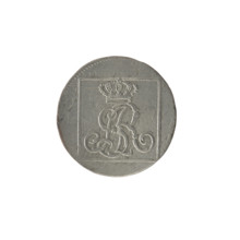 silver crown groschen; maker: Brenn, Efraim (fl. 1774–1792); issuer: Stanislaw August Poniatowski