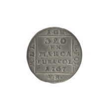 silver crown groschen, Sylm, Frederick William (fl. 1765-1767), Stanislaw August Poniatowski (King
