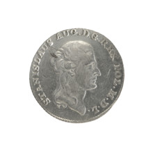 2 gold crown coins, Stanislaw August Poniatowski (King of Poland; 1764–1795), Polish coins, Crown