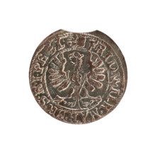 Crown groschen; maker: Baltazar Stanislawski (1609–1614); ruler: Sigismund III Vasa (King of