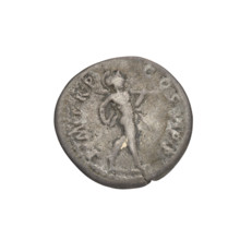 denarius, Trajan (53–117; Roman emperor 98–117); Obv.: Trajan's head facing right, laurel-wreathed;