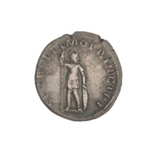 Denarius, Trajan (53–117 CE; Roman emperor 98–117). Obverse: head of Trajan to the right, wearing a