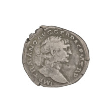 denarius, Trajan (53–117; Roman emperor 98–117); Obv.: head of Trajan to the right, decorated with