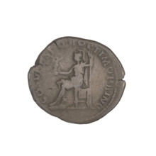 Denarius, Trajan (53–117; Roman emperor 98–117). Obverse: head of Trajan right, decorated with a