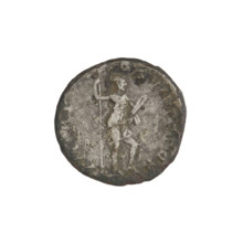Denarius, Trajan (53–117; Roman emperor 98–117). Obverse: head of Trajan in laurel wreath facing
