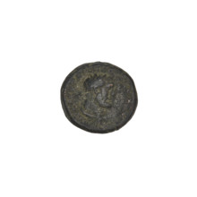 Quarter, Trajan (53–117; Roman emperor 98–117). Obverse: head of Hercules in a laurel wreath facing