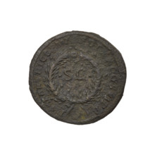 Trajan (53–117; Roman Emperor 98–117). Obverse: head of Trajan in radiant crown facing right; rim