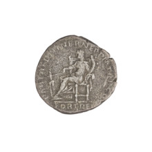 Denarius, Hadrian (76–138; Roman emperor 117–138). Obverse: head of Hadrian right, laurel wreath in