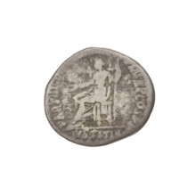 Denarius, Hadrian (76–138; Roman emperor 117–138). Obverse: head of Hadrian right, laurel wreath in