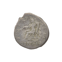 Denarius, Hadrian (76–138; Roman emperor 117–138). Obverse: Hadrian's head to the right, laurel