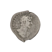 Denarius, Hadrian (76–138; Roman emperor 117–138). Obverse: Hadrian's head facing right,