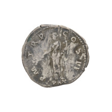 Denarius, Hadrian (76–138; Roman emperor 117–138). Obverse: bust of Hadrian facing right, laurel