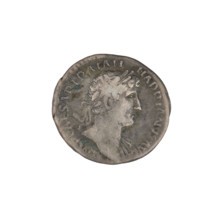 Denarius, Hadrian (76–138; Roman emperor 117–138). Obverse: bust of Hadrian to right, laurel wreath