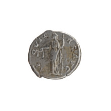 Denarius of Antoninus Pius (86–161; Roman emperor 138–161), obverse: head of Antoninus Pius