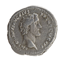 Denarius, Antoninus Pius (86–161; Roman emperor 138–161), issuer: Antoninus Pius. Obverse: Head of