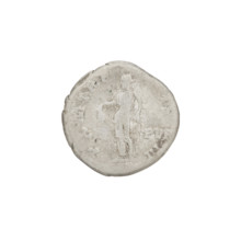 Denarius, Hadrian (76–138; Roman emperor 117–138). Obverse: bust of Hadrian right, laurel wreath in