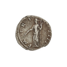 Denarius, Hadrian (76–138; Roman emperor 117–138). Obverse: bust of Hadrian facing right, laurel