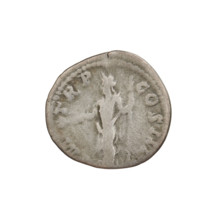 Denarius of Hadrian (76–138; Roman emperor 117–138). Obverse: bust of Hadrian right, laurel wreath