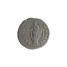 Denarius, Antoninus Pius (86–161; Roman emperor 138–161), obverse: head of Antoninus Pius uncovered