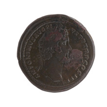 sestertius, Antoninus Pius (86–161; Roman emperor 138–161), issuer: Antoninus Pius; obverse: head