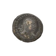 Denarius, Hadrian (76–138; Roman emperor 117–138). Obverse: bust of Hadrian with laurel wreath