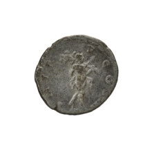 Denarius, Hadrian (76–138; Roman emperor 117–138). Obverse: Bust of Hadrian with laurel wreath