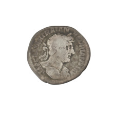 Denarius, Hadrian (76–138; Roman emperor 117–138). Obverse: Bust of Hadrian with laurel wreath