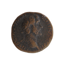 Sestertius, Antoninus Pius (86–161; Roman emperor 138–161) — issuer: Antoninus Pius. Obverse: Head