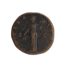 Sestertius, Antoninus Pius (86–161; Roman emperor 138–161), issuer: Antoninus Pius. Obverse: Head