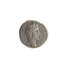 Denarius of Antoninus Pius (86–161; Roman emperor 138–161), issuer: Antoninus Pius. Obverse: head