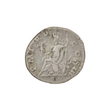 Denarius, Hadrian (76–138; Roman emperor 117–138). Obverse: Bust of Hadrian with laurel wreath