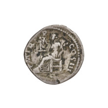 Denarius, Hadrian (76–138; Roman emperor 117–138). Obverse: Bust of Hadrian with laurel wreath