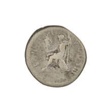 Denarius, Hadrian (76–138; Roman emperor 117–138). Obverse: Bust of Hadrian with laurel wreath