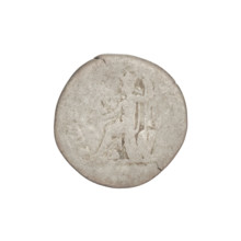 Denarius, Hadrian (76–138; Roman emperor 117–138). Obverse: Bust of Hadrian with laurel wreath