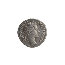 Denarius, Antoninus Pius (86–161; Roman emperor 138–161), issuer: Antoninus Pius — obverse: head of