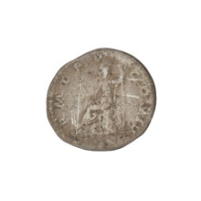 Denarius, Hadrian (76–138; Roman emperor 117–138). Obverse: Bust of Hadrian with laurel wreath