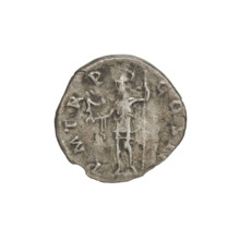 Denarius, Hadrian (76–138; Roman emperor 117–138). Obverse: Bust of Hadrian with laurel wreath