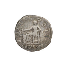 Denarius, Hadrian (76–138; Roman emperor 117–138). Obverse: Bust of Hadrian with laurel wreath