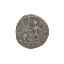 Denarius, Hadrian (76–138; Roman emperor 117–138). Obverse: Bust of Hadrian with laurel wreath